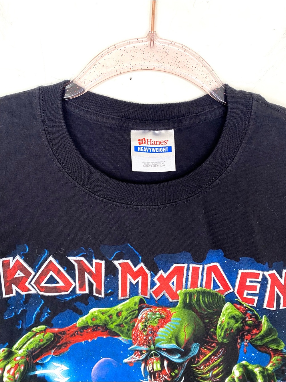 Iron Maiden L Final Frontier 2010 North America Tour Shirt Muscle Tee - Picture 3 of 5
